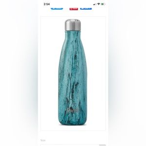Gently used Swell Teal Wood water bottle 17 oz